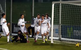 Marcelino se estrella en su debut: manita del Castilla Marcelino se estrella en su debut: manita del Castilla
