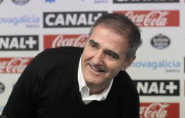 Paco Herrera se muestra satisfecho por el punto Paco Herrera se muestra satisfecho por el punto
