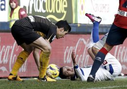 Riki sufre un esguince de grado dos en el tobillo derecho Riki sufre un esguince de grado dos en el tobillo derecho