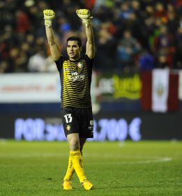 Andrés Fernández ve posible puntuar contra el Barcelona Andrés Fernández ve posible puntuar contra el Barcelona