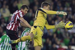 Tablas entre Rubén Castro y Aduriz y Adrián salva al Betis Tablas entre Rubén Castro y Aduriz y Adrián salva al Betis
