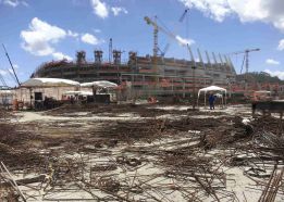 Maracaná estará en obras casi hasta el inicio de la Confecup Maracaná estará en obras casi hasta el inicio de la Confecup