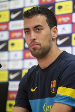 Busquets: "Un buen resultado sería ganar, no empatar" Busquets: "Un buen resultado sería ganar, no empatar"