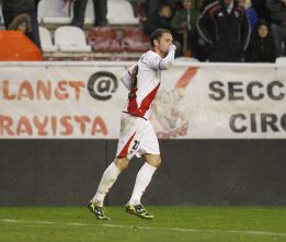 Delibasic: "Tenia una dedicatoria especial por mi gol a Michu" Delibasic: "Tenia una dedicatoria especial por mi gol a Michu"
