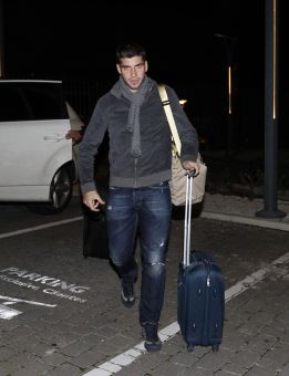 Emiliano Insúa llega a Madrid Emiliano Insúa llega a Madrid