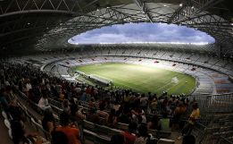 Manaus, el estadio que más retraso lleva en las obras Manaus, el estadio que más retraso lleva en las obras