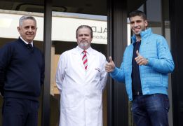 Insúa pasó el reconocimiento: "Es el sueño de todo futbolista" Insúa pasó el reconocimiento: "Es el sueño de todo futbolista"