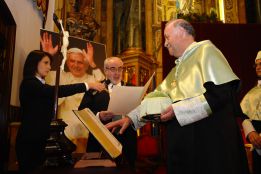 Del Bosque, Doctor Honoris Causa por la Católica de Murcia Del Bosque, Doctor Honoris Causa por la Católica de Murcia