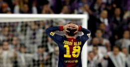 Jordi Alba: "Aún tengo la marca de los tacos de Michael Essien" Jordi Alba: "Aún tengo la marca de los tacos de Michael Essien"