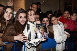 El Real Madrid, aclamado por 1.000 aficionados en Granada El Real Madrid, aclamado por 1.000 aficionados en Granada