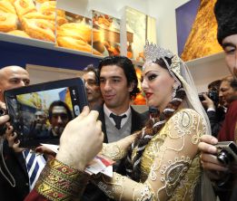 El Atlético de Madrid revolucionó la Feria del Turismo El Atlético de Madrid revolucionó la Feria del Turismo