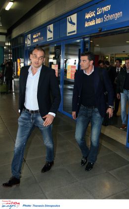 Míchel llegó a Atenas y vio in situ perder al Olympiacos Míchel llegó a Atenas y vio in situ perder al Olympiacos