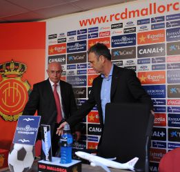 Manzano será presentado a las 13:00 como técnico del Mallorca Manzano será presentado a las 13:00 como técnico del Mallorca
