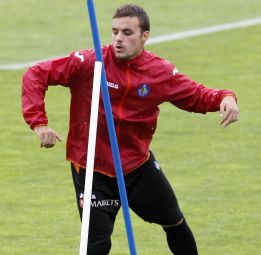 Pedro León está listo para jugar contra el Barça en el Camp Nou Pedro León está listo para jugar contra el Barça en el Camp Nou