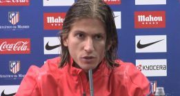 Filipe Luis: "Vallecas es un campo muy complicado" Filipe Luis: "Vallecas es un campo muy complicado"