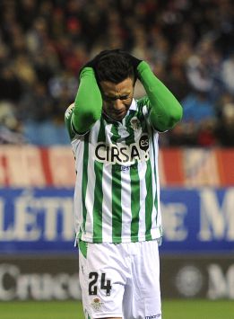 El Betis pierde a Rubén Castro para las tres próximas semanas El Betis pierde a Rubén Castro para las tres próximas semanas