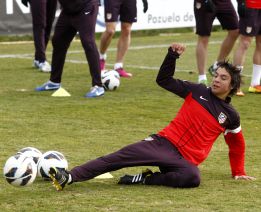 Simeone vuelve a acordarse de Óliver y le lleva convocado Simeone vuelve a acordarse de Óliver y le lleva convocado