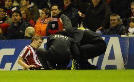 Muniain sufre una distensión de ligamentos en la rodilla derecha Muniain sufre una distensión de ligamentos en la rodilla derecha
