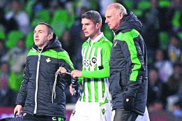 Salva Sevilla, un mes de baja tras operarse de dos hernias Salva Sevilla, un mes de baja tras operarse de dos hernias