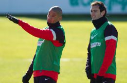 Cata Díaz apunta de nuevo al once rojiblanco ante el Rubin Cata Díaz apunta de nuevo al once rojiblanco ante el Rubin