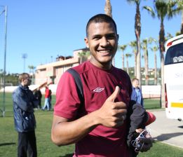 Rondón: "No quería irme del Málaga, pero ahora soy feliz" Rondón: "No quería irme del Málaga, pero ahora soy feliz"