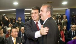 Vicenç Pla se retira y deja a Laporta en manos de Rosell Vicenç Pla se retira y deja a Laporta en manos de Rosell