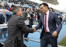 "No podemos hablar de Europa, pero estamos a 12 del descenso" "No podemos hablar de Europa, pero estamos a 12 del descenso"