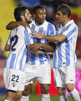 El Málaga viajará a Oporto con toda la plantilla disponible El Málaga viajará a Oporto con toda la plantilla disponible