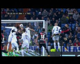 Penalti no señalado a favor del Rayo por mano de Coentrao Penalti no señalado a favor del Rayo por mano de Coentrao