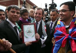 Palestina rechaza jugar con Israel contra el Barcelona Palestina rechaza jugar con Israel contra el Barcelona