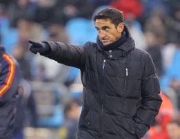 Manolo Jiménez: "El gol fue legal, hasta el linier lo vio" Manolo Jiménez: "El gol fue legal, hasta el linier lo vio"