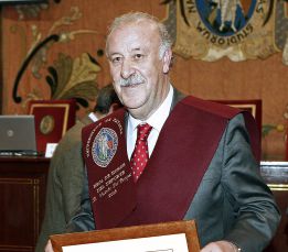 Vicente del Bosque: "Ojalá la Selección juegue en Navarra" Vicente del Bosque: "Ojalá la Selección juegue en Navarra"