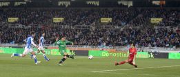 Espectacular empate entre la Real Sociedad y el Betis Espectacular empate entre la Real Sociedad y el Betis