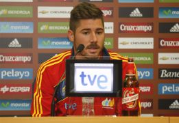 Javi García: "Si el himno tuviera letra, yo sí lo cantaría"