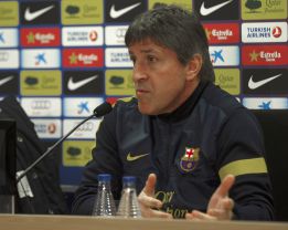 Roura: "Abidal y Bartra son dos opciones contra el Bayern"