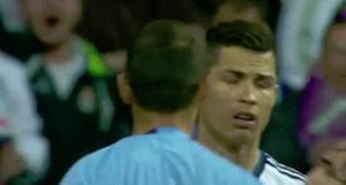 Cristiano Ronaldo: del gol a la desesperación con Clos Gómez