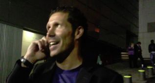 La emotiva charla de Simeone con sus hijos tras la final