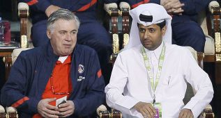 Al-Khelaifi: "No sería problema que Ancelotti pida marcharse"