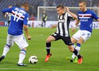 El Sampdoria sabe rentabilizar la relajación del campeón