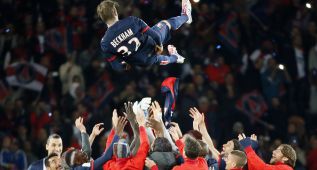 Despedida entre lágrimas de Beckham como profesional