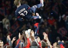 Despedida entre lágrimas de Beckham como profesional