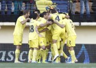 El Villarreal golea al Girona y pone la directa hacia Primera