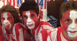 Así vivieron los hijos de Simeone la final de la Copa del Rey