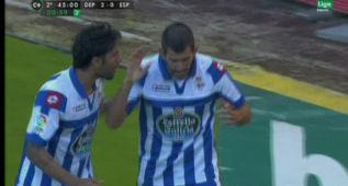 Desplante de Nelson Oliveira, que mandó callar a Riazor