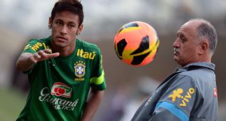 Scolari: "El Barça hará un gran fichaje con Neymar, será ídolo"
