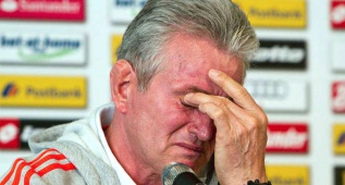 Heynckes no puede evitar llorar en rueda de prensa