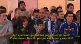 Graves insultos racistas en La Romareda