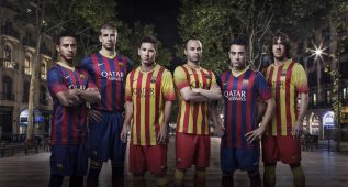 Barcelona inspira las nuevas equipaciones del Barça