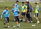 El Madrid se entrenó hoy sin los lesionados Ramos y Xabi