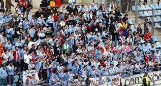 Unos mil aficionados del Celta apoyarán a su equipo en Zorrilla